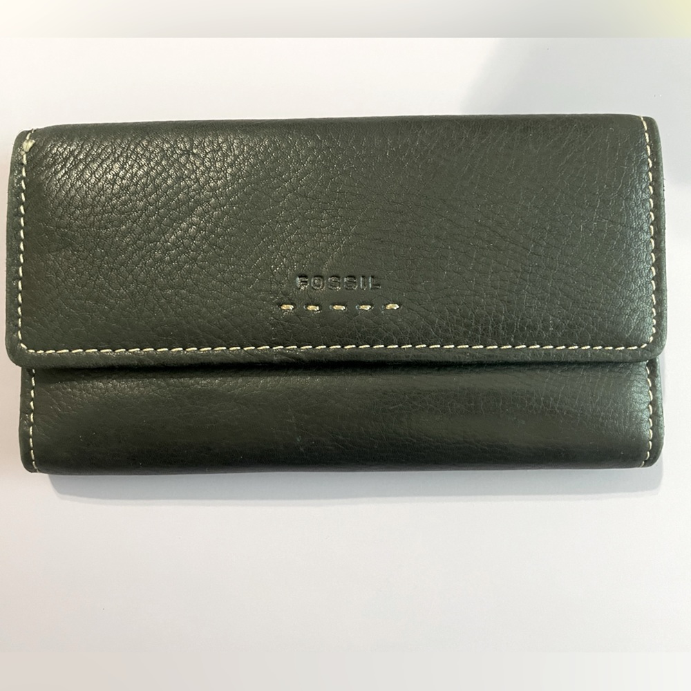 Fossil Black Leather Wallet